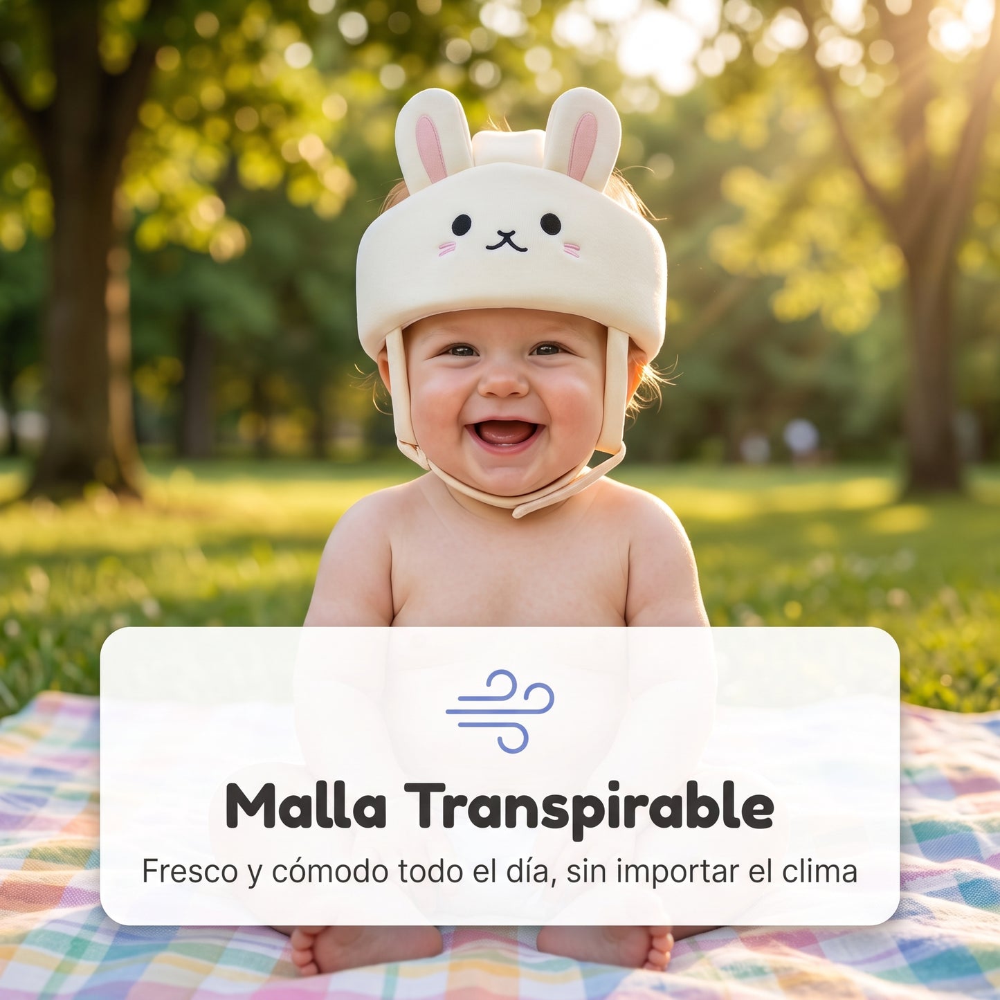 Casco Protector Antigolpes para Bebé